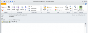 Attaching BizTalk XML Messages as attachments to emails (with a file extension)