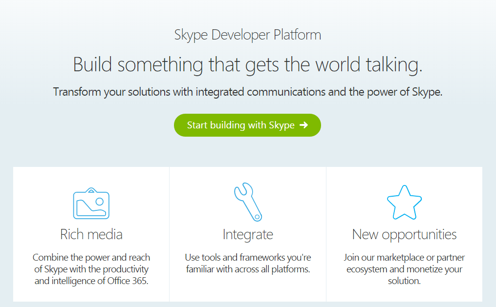 SkypeWebSDK_website