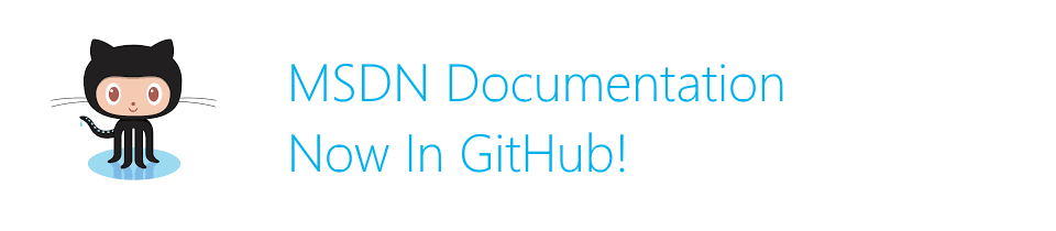 MSDN Skype Web SDK Documentation now on GitHub!